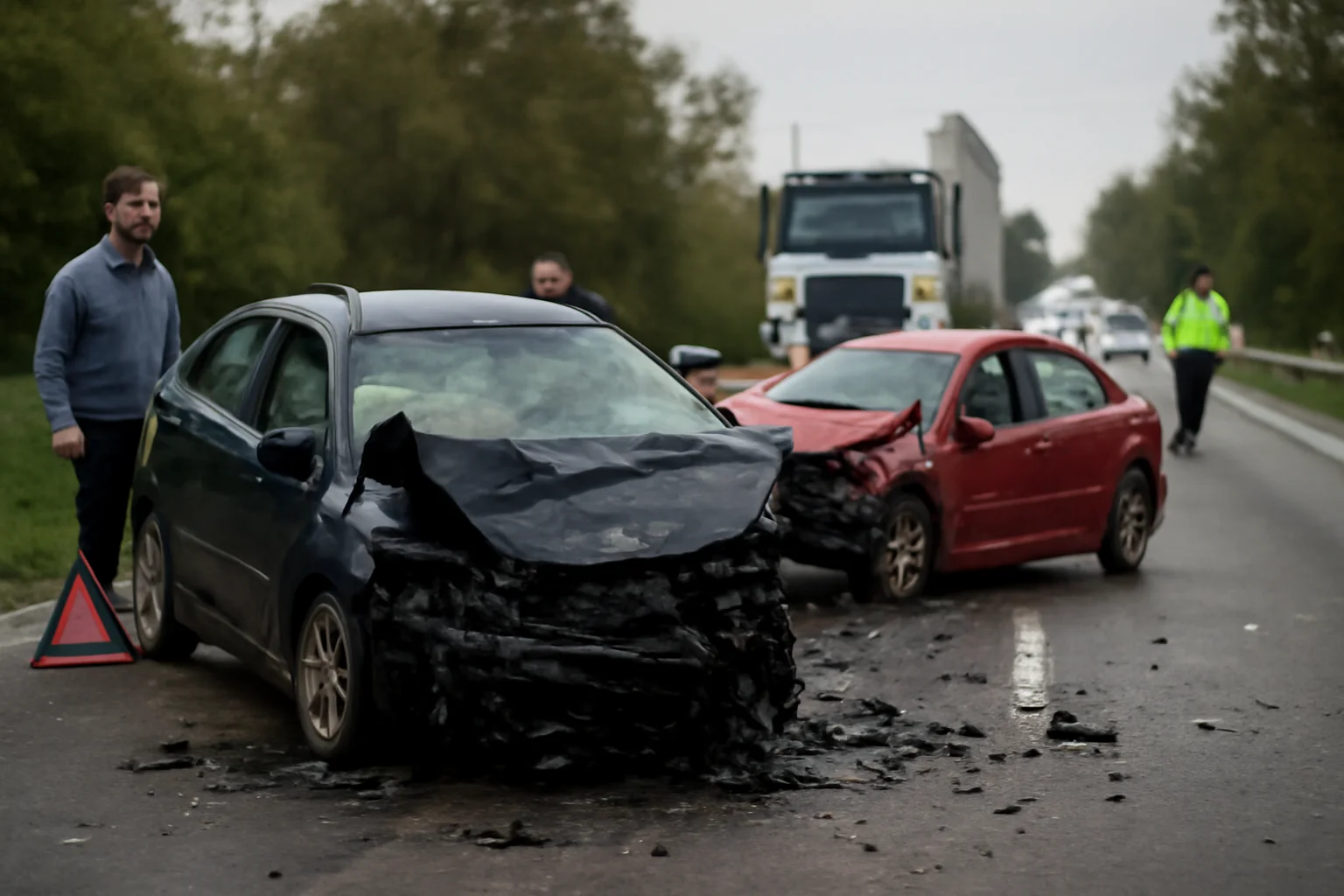 Accident rutier mortal pe DN 6 la Gura Văii, lângă Drobeta Turnu-Severin