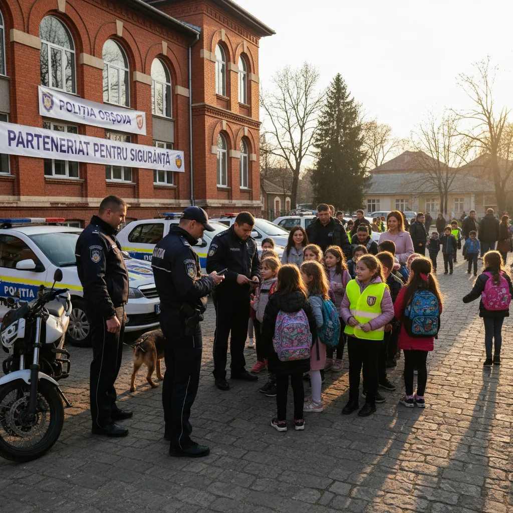acțiune preventivă extinsă în școlile locale pentru siguranța elevilor