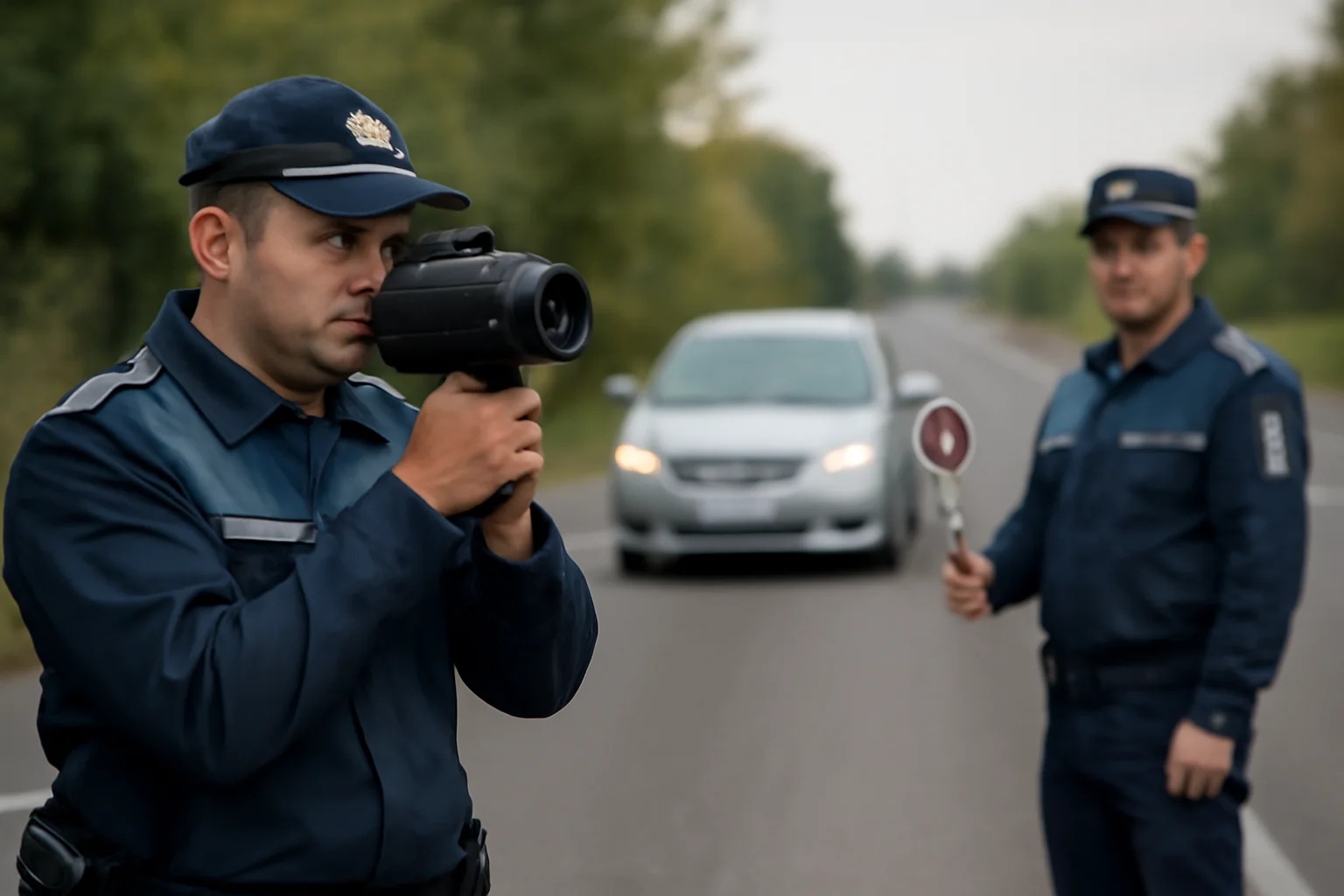Acțiune rutieră pe DN 6, anunțată la Drobeta Turnu-Severin: zeci de șoferi sancționați pentru viteză
