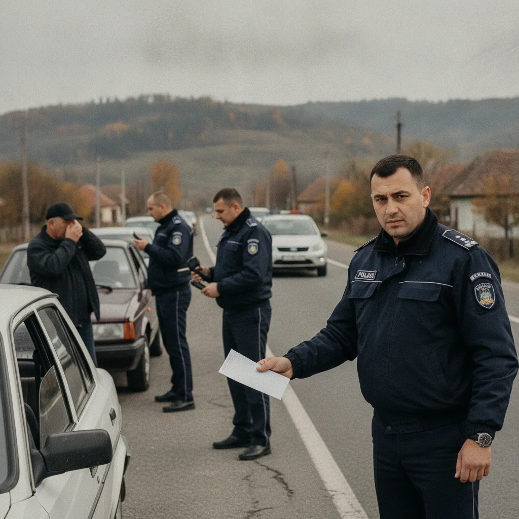 Acțiuni Poliție Mehedinți: 193 Amenzi, 20 Permise Retrase