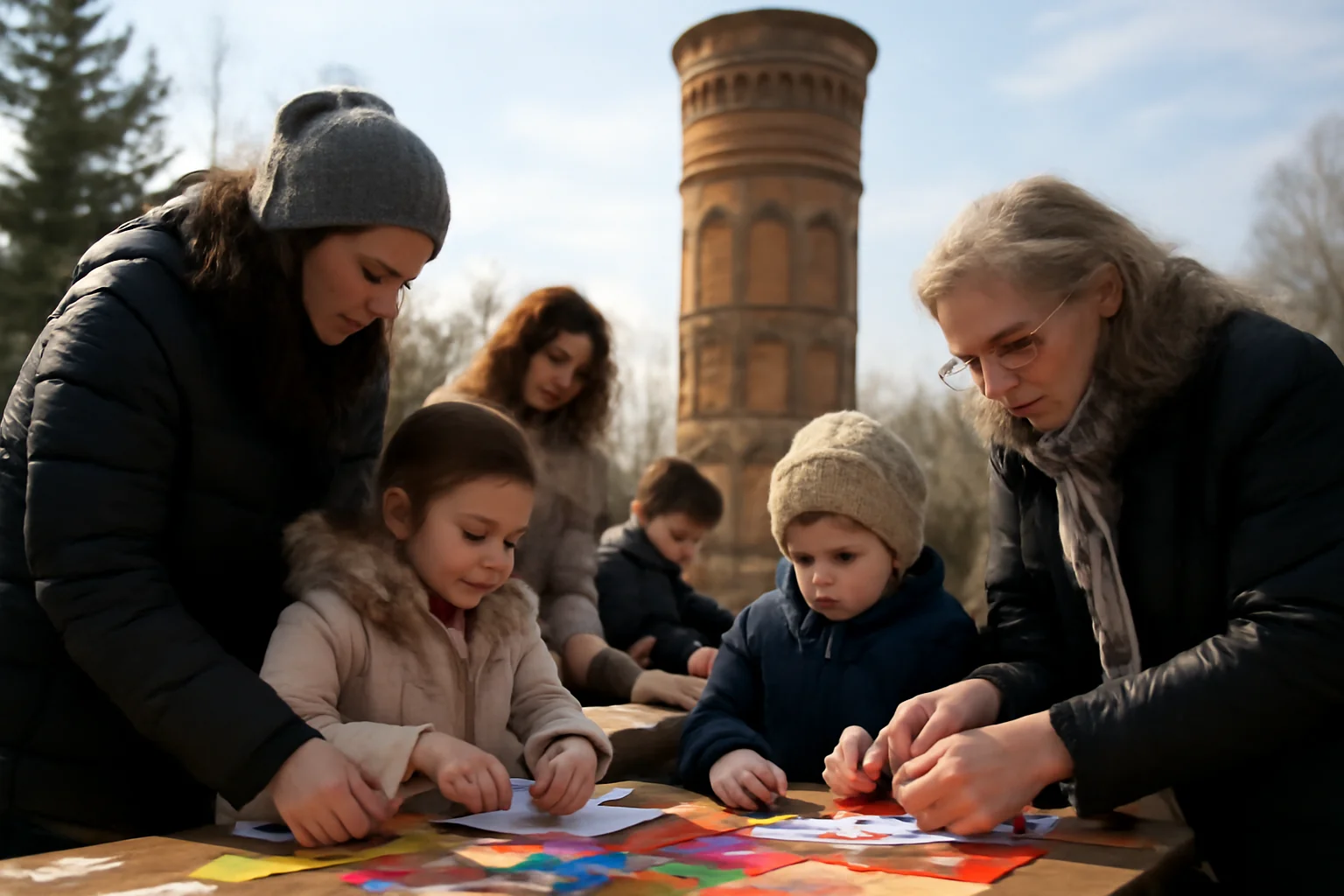 Activități artistice la Castelul de Apă cu ocazia Zilei Unirii