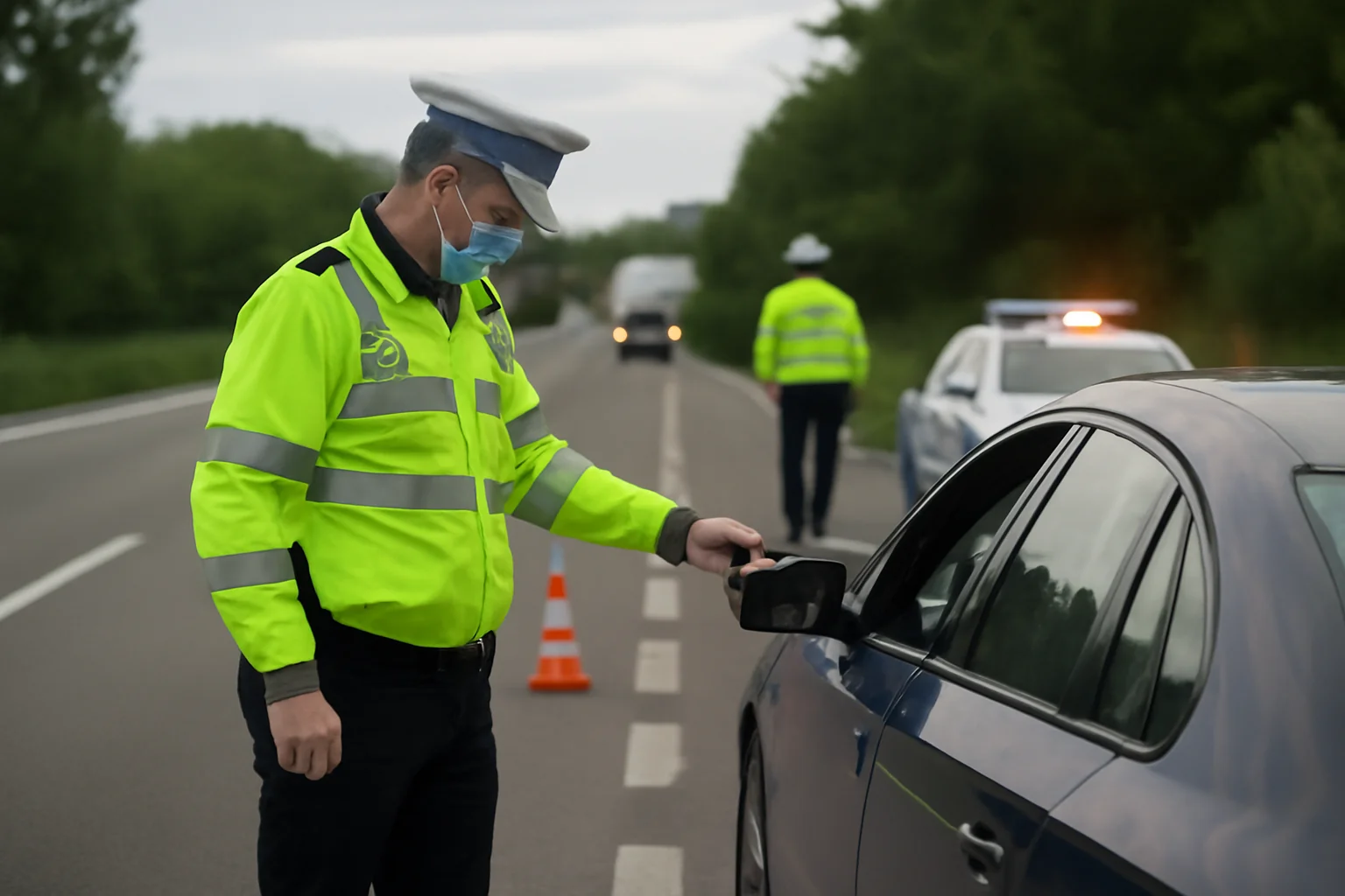 Amplă razie a poliției pe DN 6 pentru diminuarea riscului de accidente rutiere