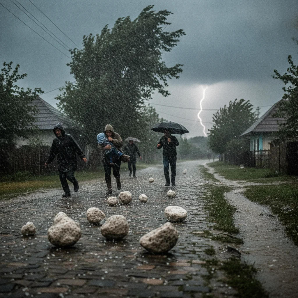 Avertizare meteo: Ploi și vijelii în Drobeta-Turnu Severin