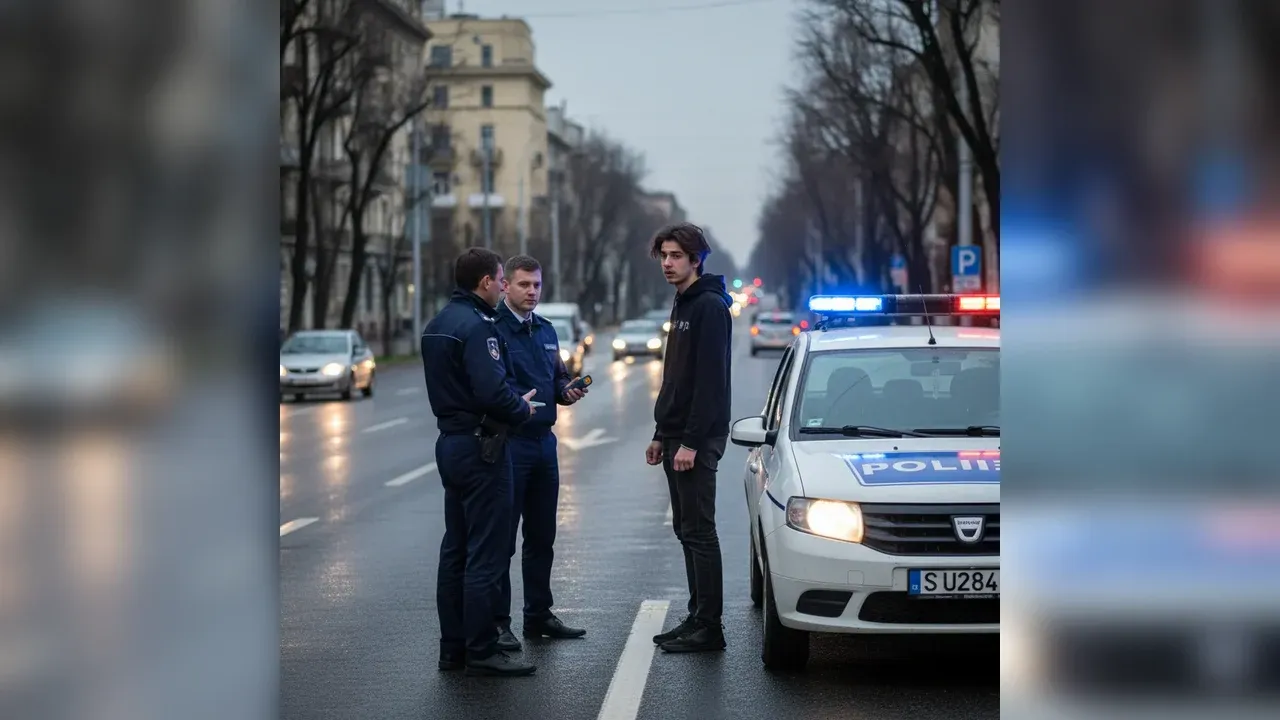 Pe DC 49 la Balta: motocicletă neînmatriculată, fără permis și 0,73 mg/l