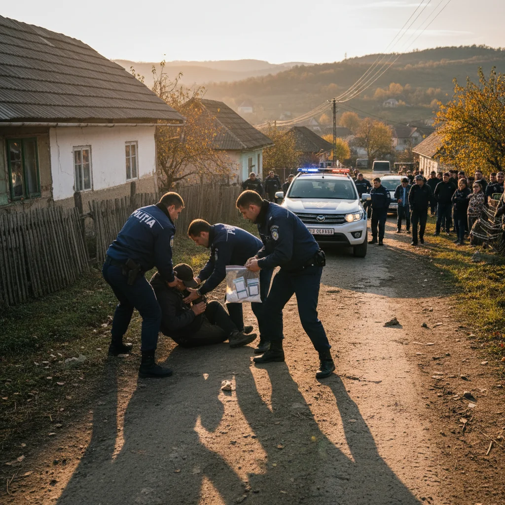 bărbat depistat în flagrant