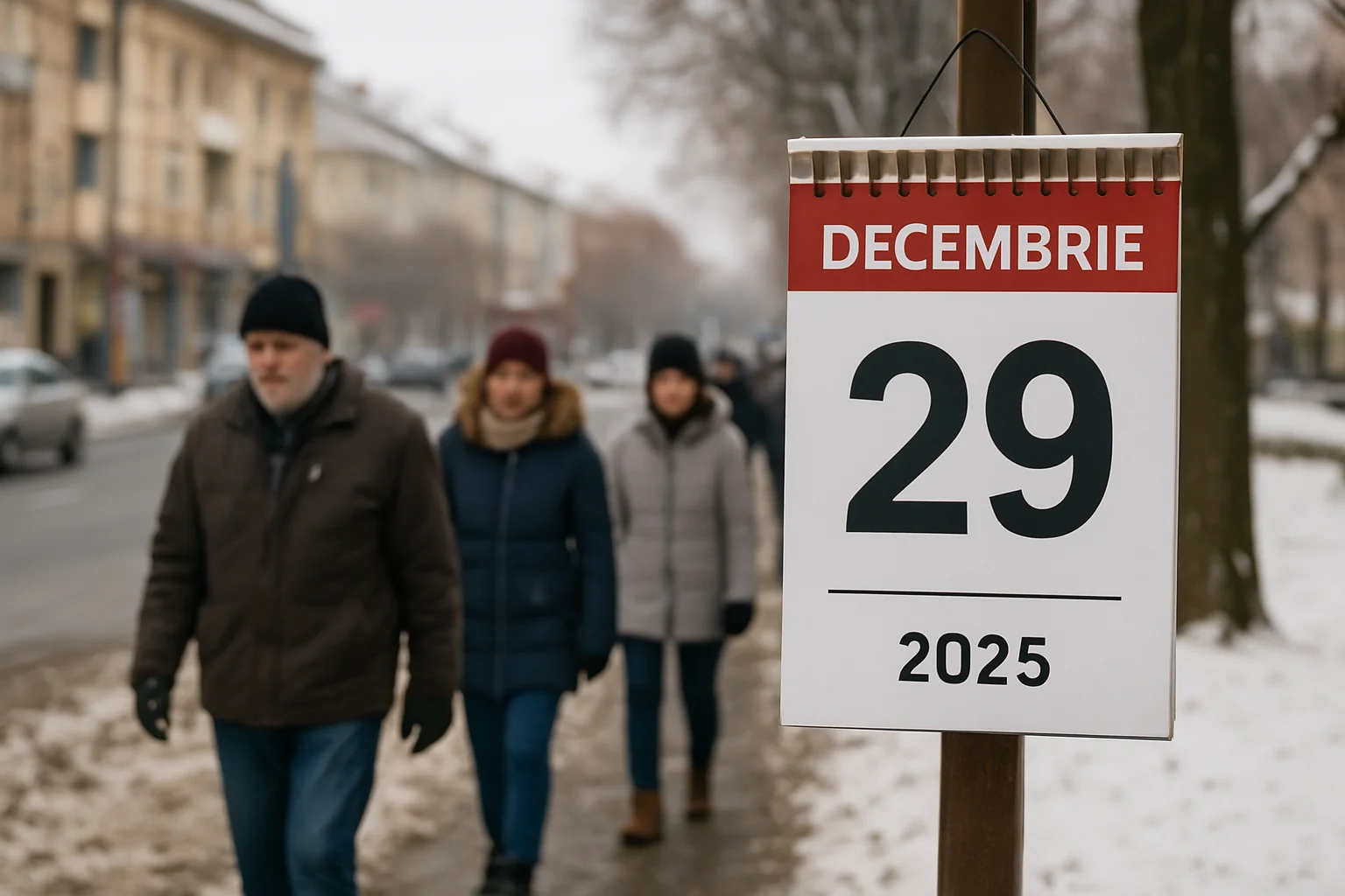 Calendar ortodox – 2025-12-29 în Drobeta-Turnu Severin
