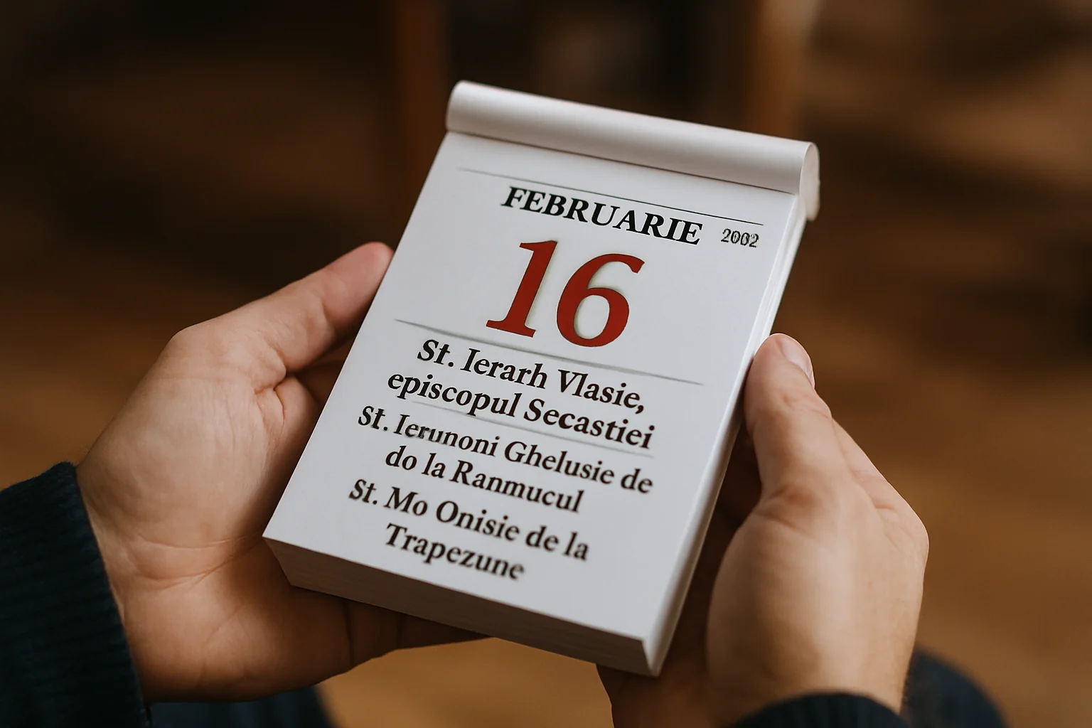 Calendar ortodox – 2026-02-16