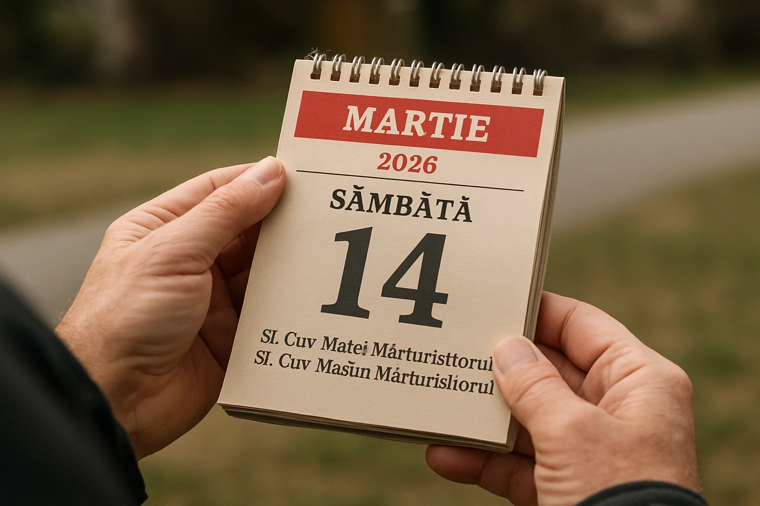Calendar ortodox – 2026-03-14