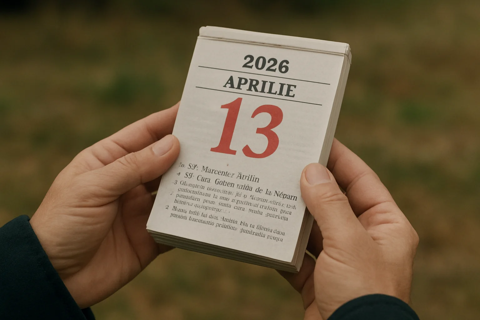 Calendar ortodox – 2026-04-13