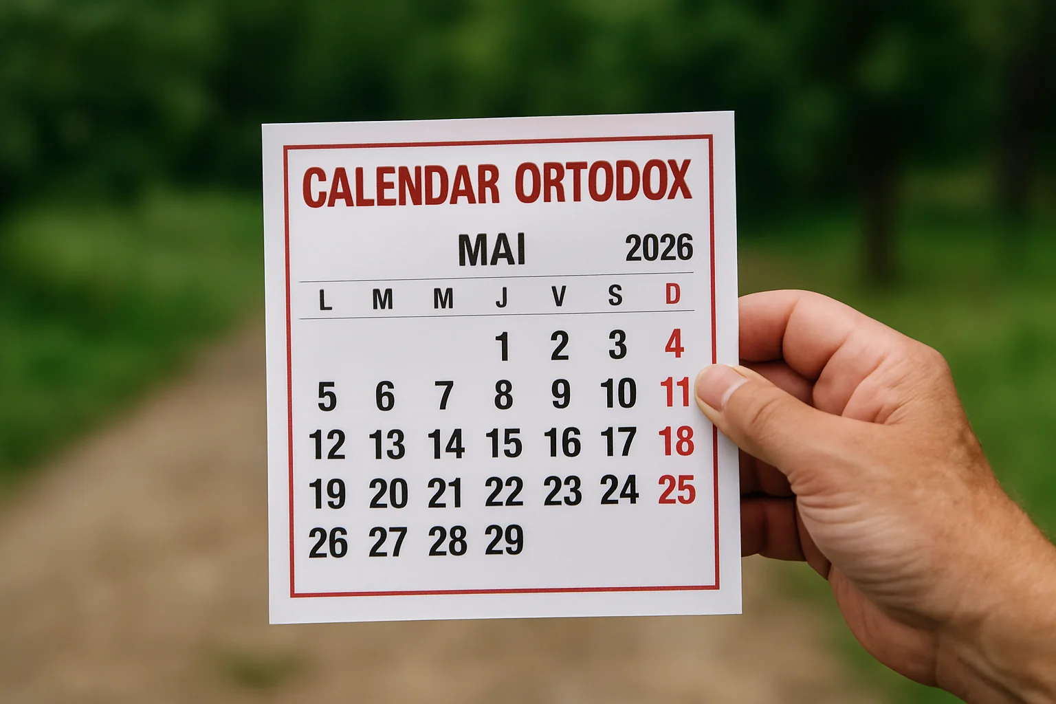 Calendar ortodox – 2026-05-09