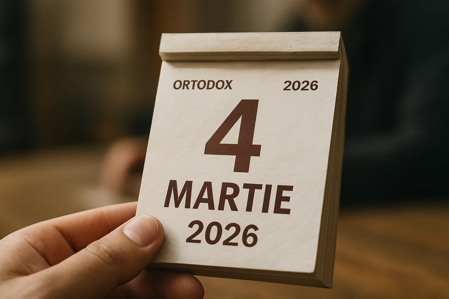 Calendar ortodox – 4 martie 2026