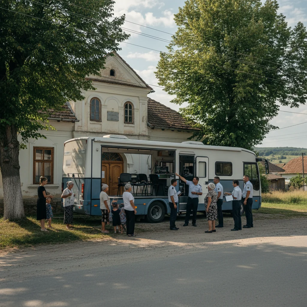 Caravana CEI la Prunișor pe 10 iunie: Cum obții noul act