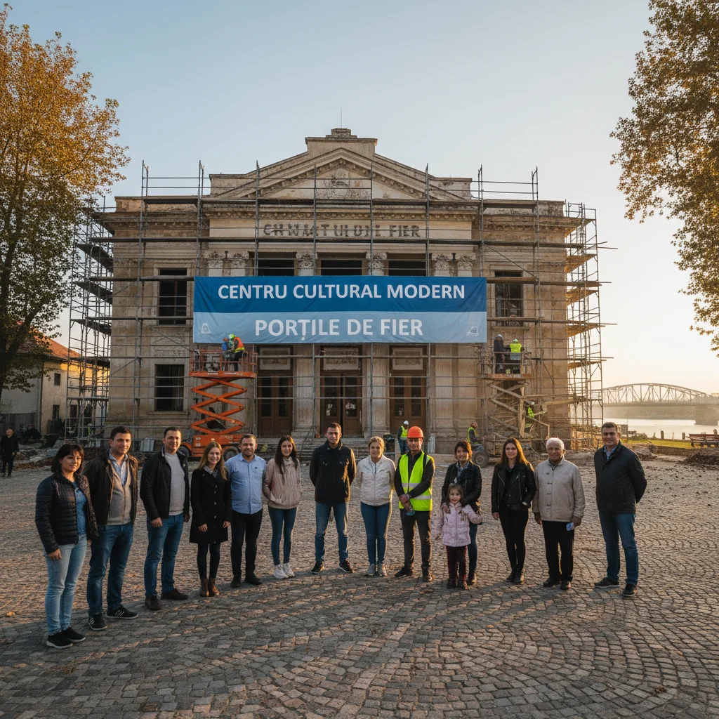 Cinematograful Porțile de Fier devine un centru cultural modern în orașul nostru