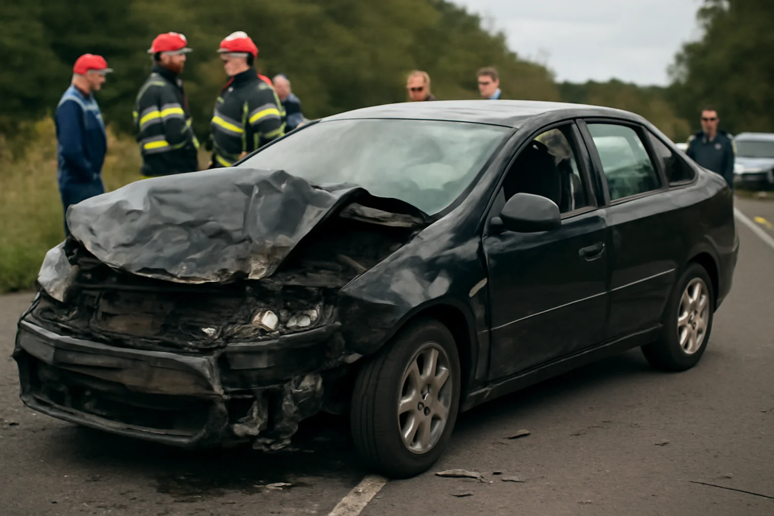 Coliziune pe DN 6 lângă Drobeta Turnu-Severin: cinci persoane rănite ușor după impactul unui microbuz cu o autospecială de deszăpezire
