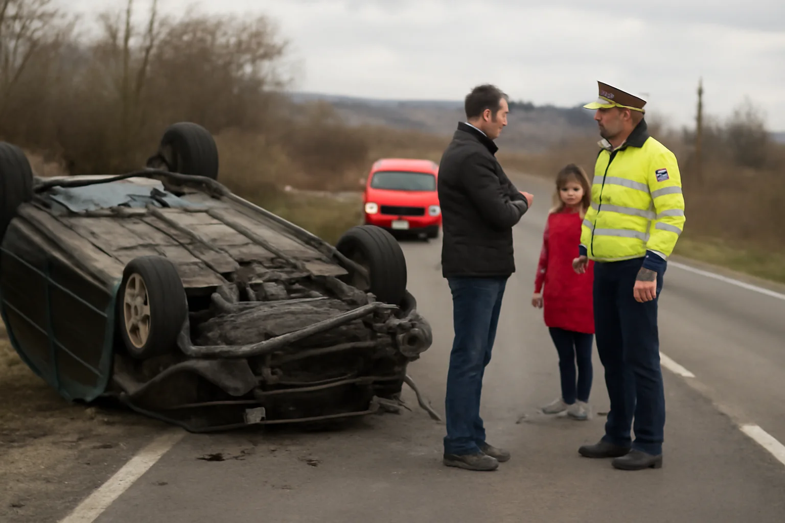 Coliziune rutieră gravă pe drumul național DN6, în apropiere de Gura Văii