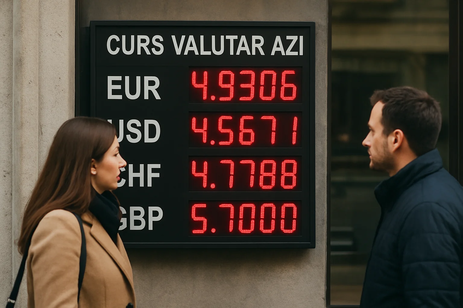 Curs valutar azi (BNR) – 2026-02-25
