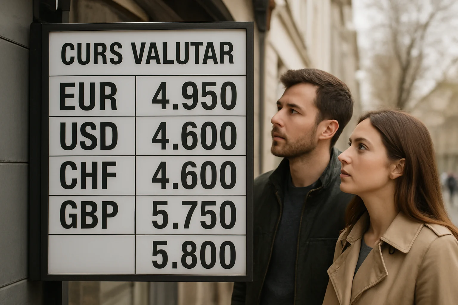 Curs valutar azi (BNR) – 2026-03-17