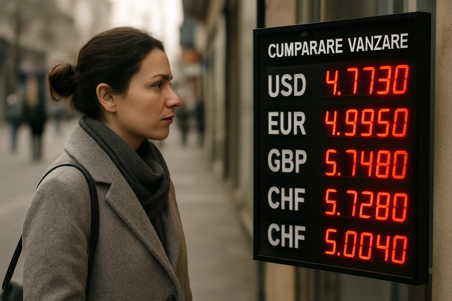 Curs valutar azi (BNR) – 2026-03-19