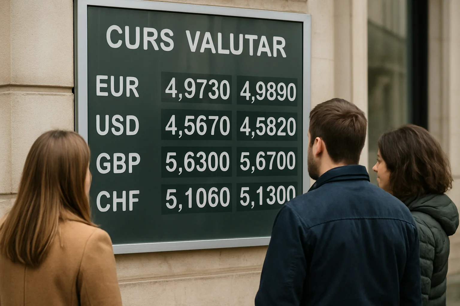 Curs valutar azi (BNR) – 2026-03-22