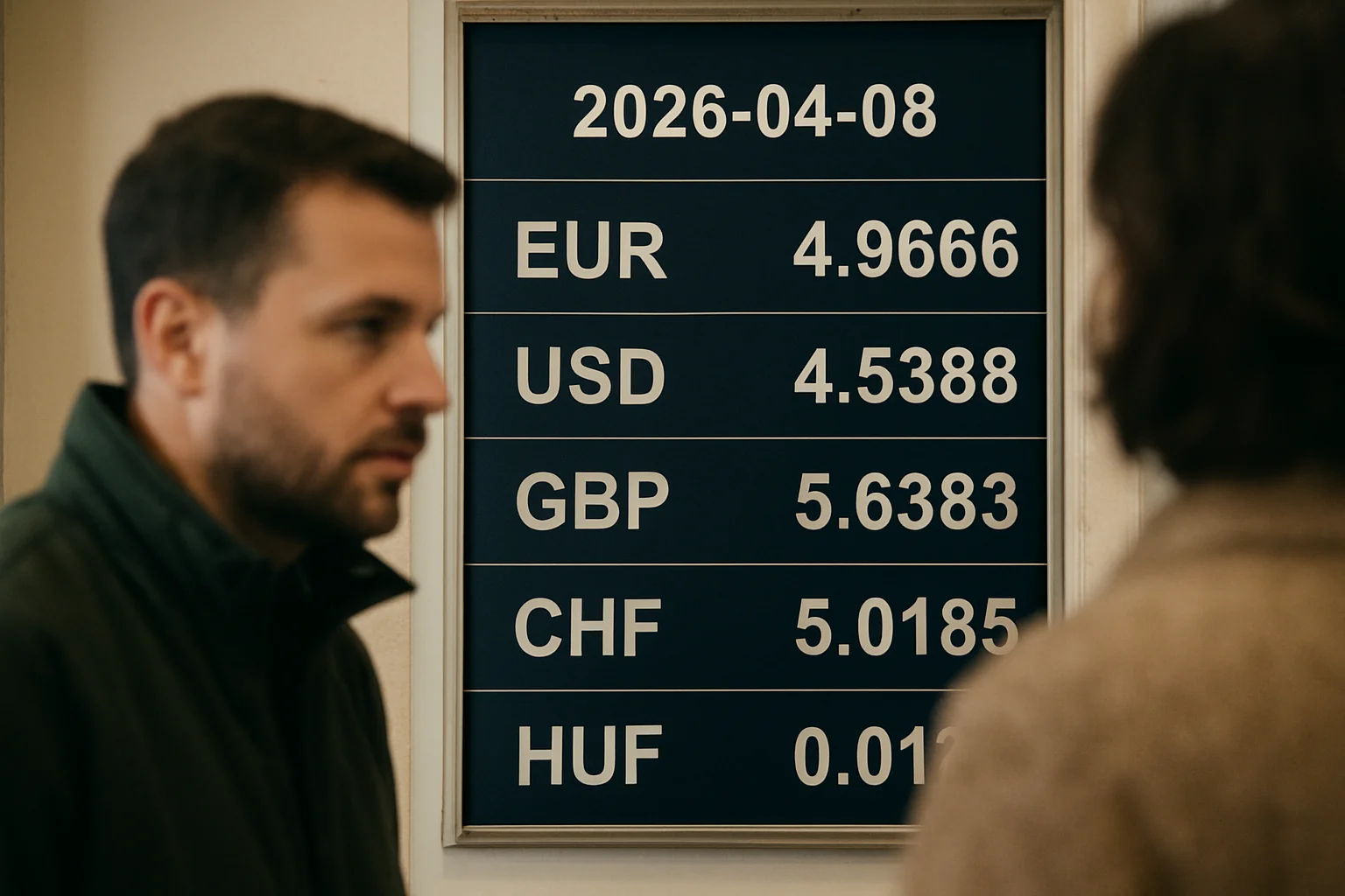 Curs valutar azi (BNR) – 2026-04-08