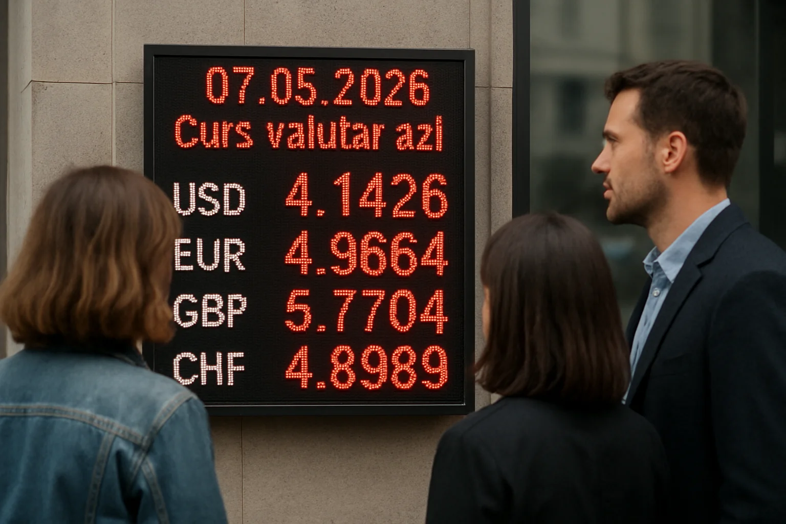 Curs valutar azi (BNR) – 2026-05-07