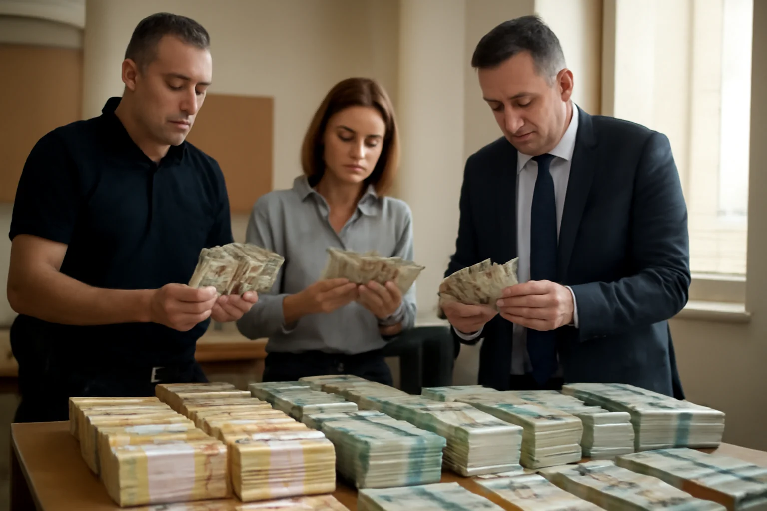 Descoperire majoră de bancnote false la Drobeta Turnu-Severin, în valoare de circa 3,8 milioane de euro și dolari