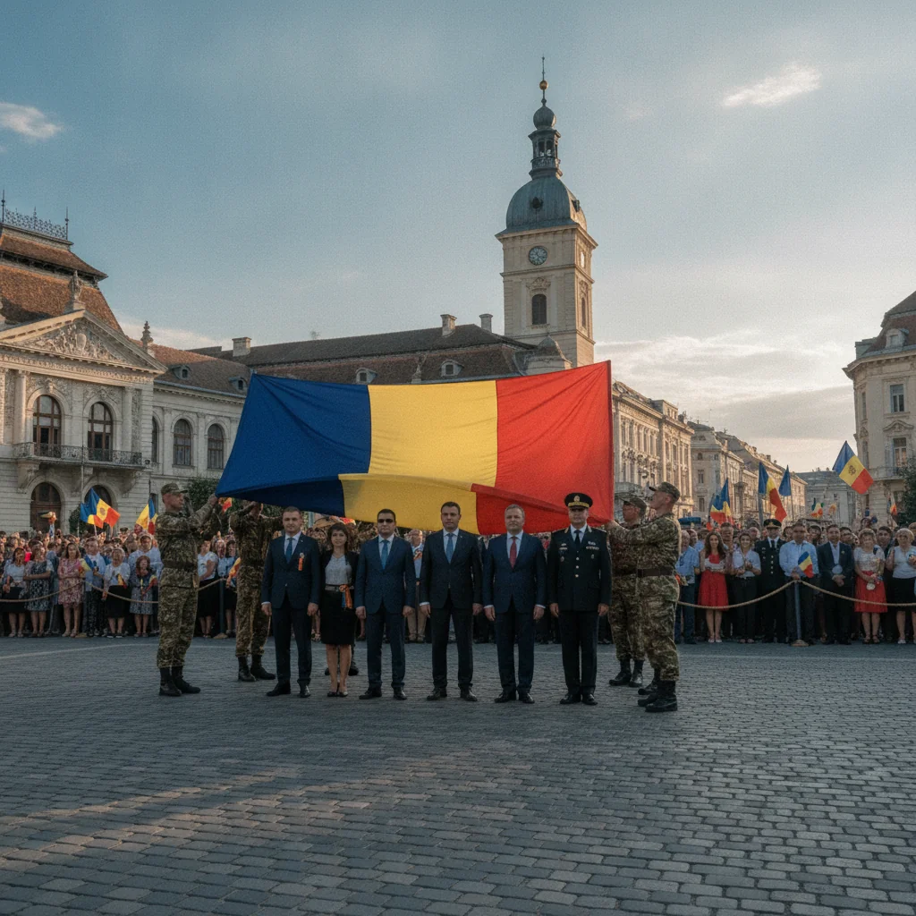 Drobeta-Turnu Severin: Autoritățile Omegiază Drapelul Național la Ceremonia Anuală