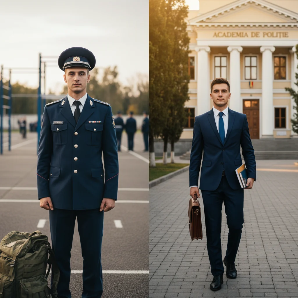 drumul unui tânăr jandarm marcat de ambiție și disciplină