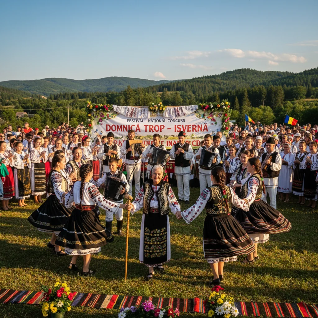 Festivalul Național Domnica Trop celebrează folclorul mehedințean