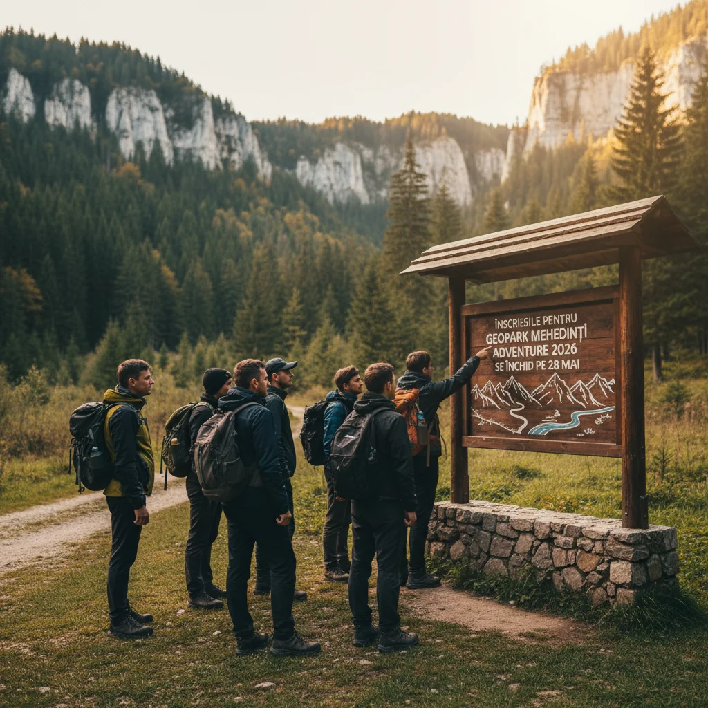 Geopark Mehedinți Adventure 2026: Termen limită 28 mai