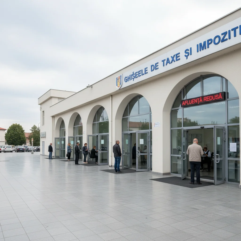 Ghișeele de taxe și impozite din Drobeta‑Turnu Severin, deschise cu public puțin după majorarea dărilor locale