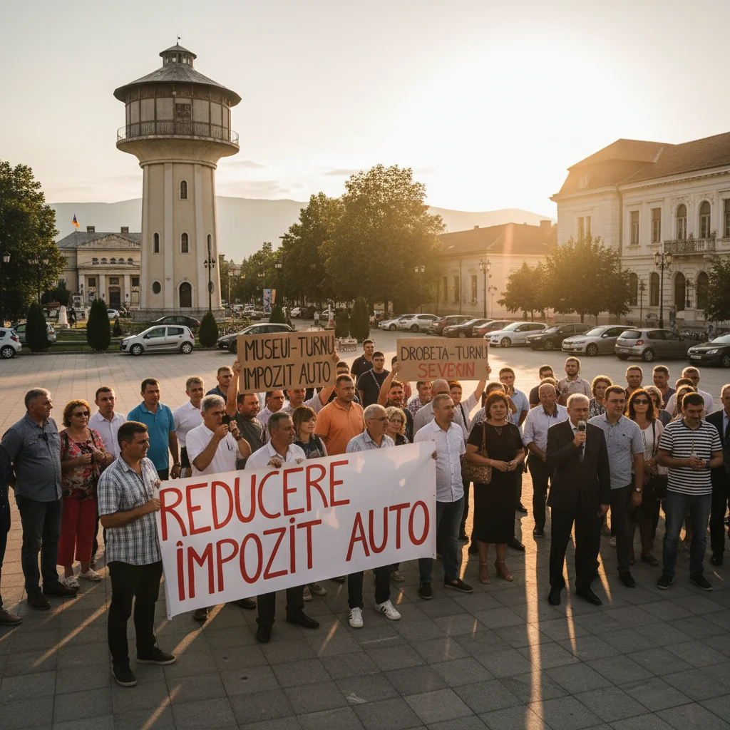 Impozitul auto va fi redus în Drobeta Turnu-Severin din 2026