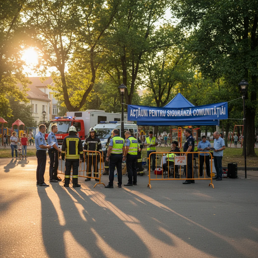 Inițiative locale pentru creșterea siguranței comunității