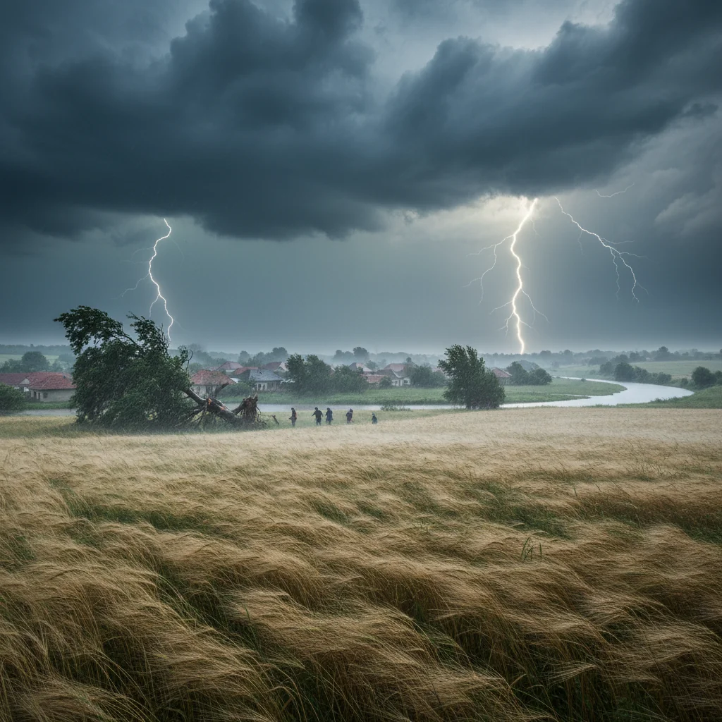 Instabilitate atmosferică în România: furtuni și ploi abundente