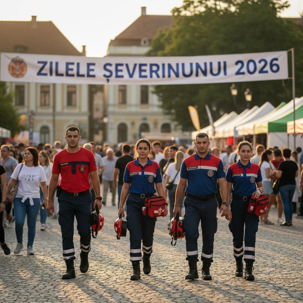ISU Drobeta Mehedinți, misiune de siguranță la Severin 2026