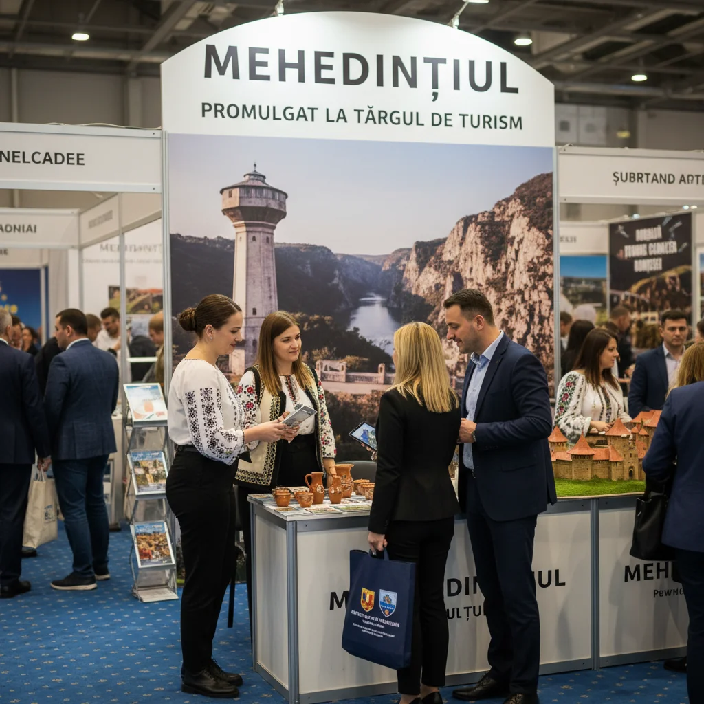 Județul Mehedinți își prezintă oferta turistică la Târgul de Turism Romexpo