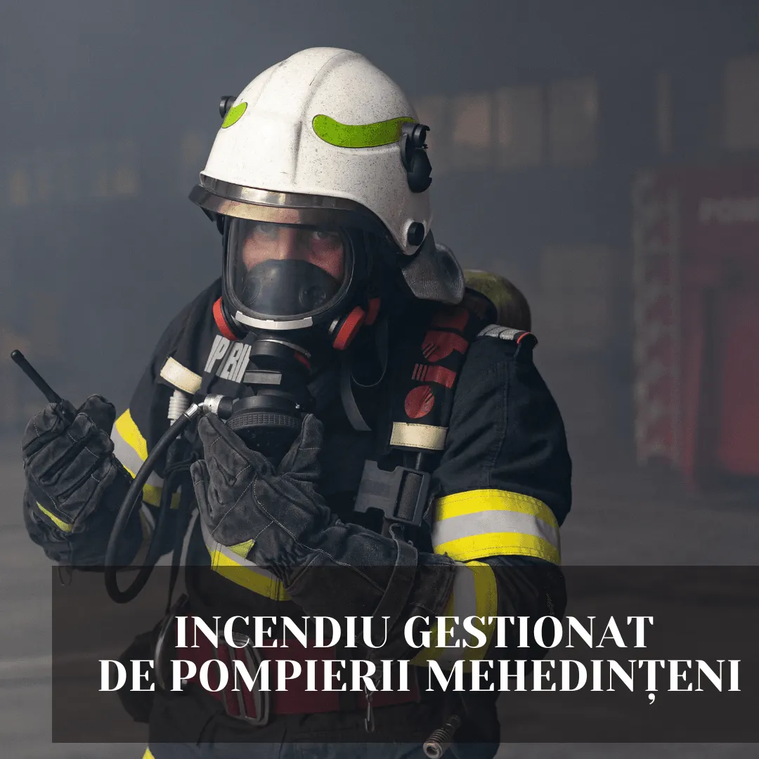 Peste 244 de hectare de vegetație, arse într-un weekend în Mehedinți