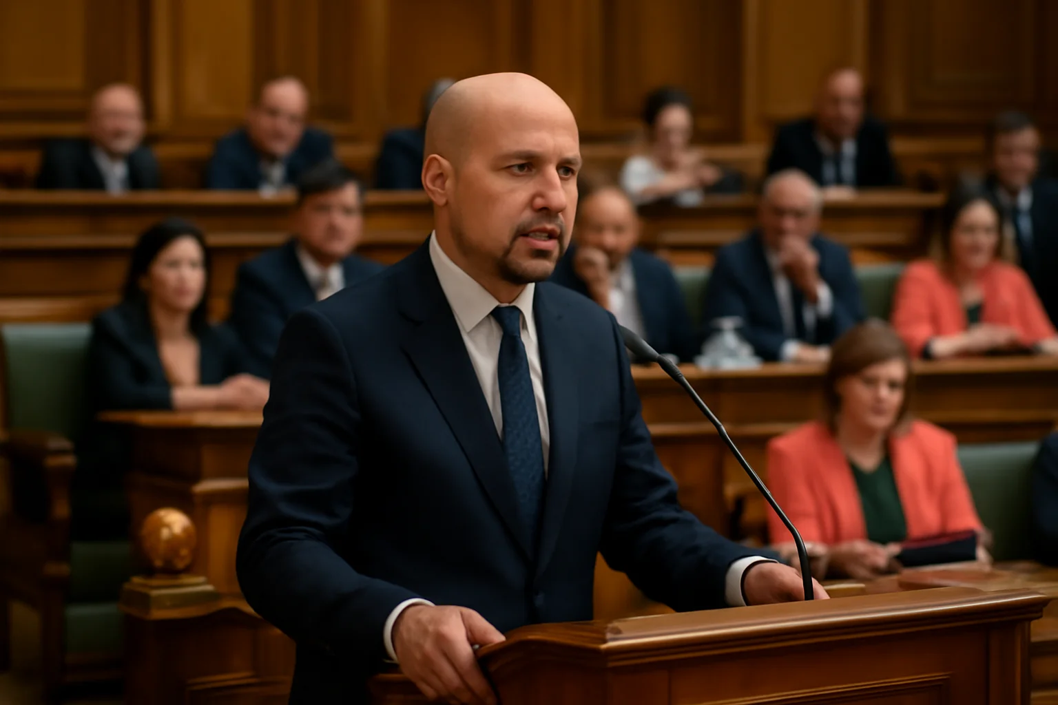 Moțiune de cenzură în Parlament pentru Guvernul Bolojan