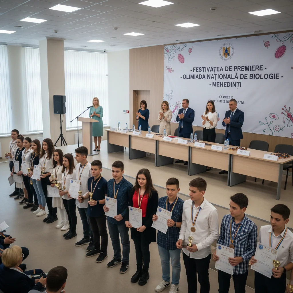 Olimpiada Națională de Biologie premiază cei mai buni în Mehedinți