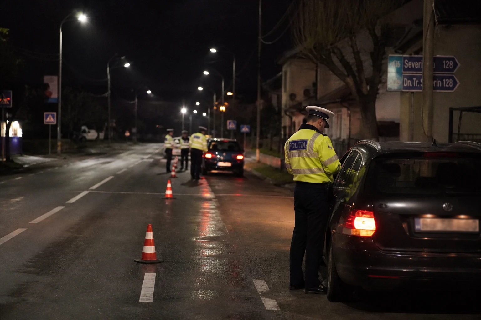 Orșova: sârb de 26 de ani prins cu 0,52 mg/l alcool
