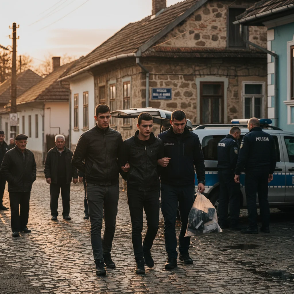 Percheziții în Baia de Aramă: tineri reținuți pentru furt