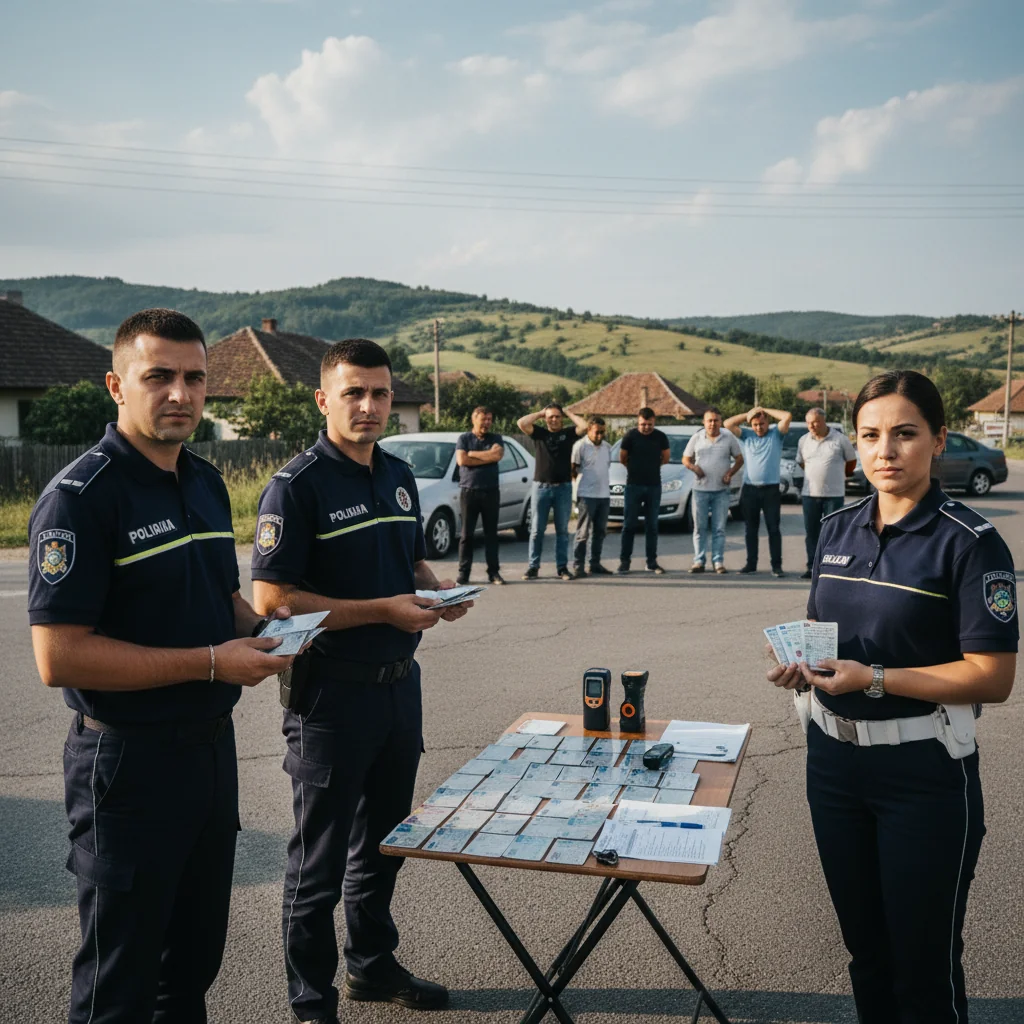 Permise de conducere reținute: 17 acțiuni ale poliției în Mehedinți