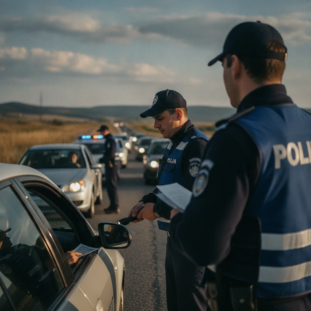 Poliția Mehedinți: 218 sancțiuni și 12 permise suspendate