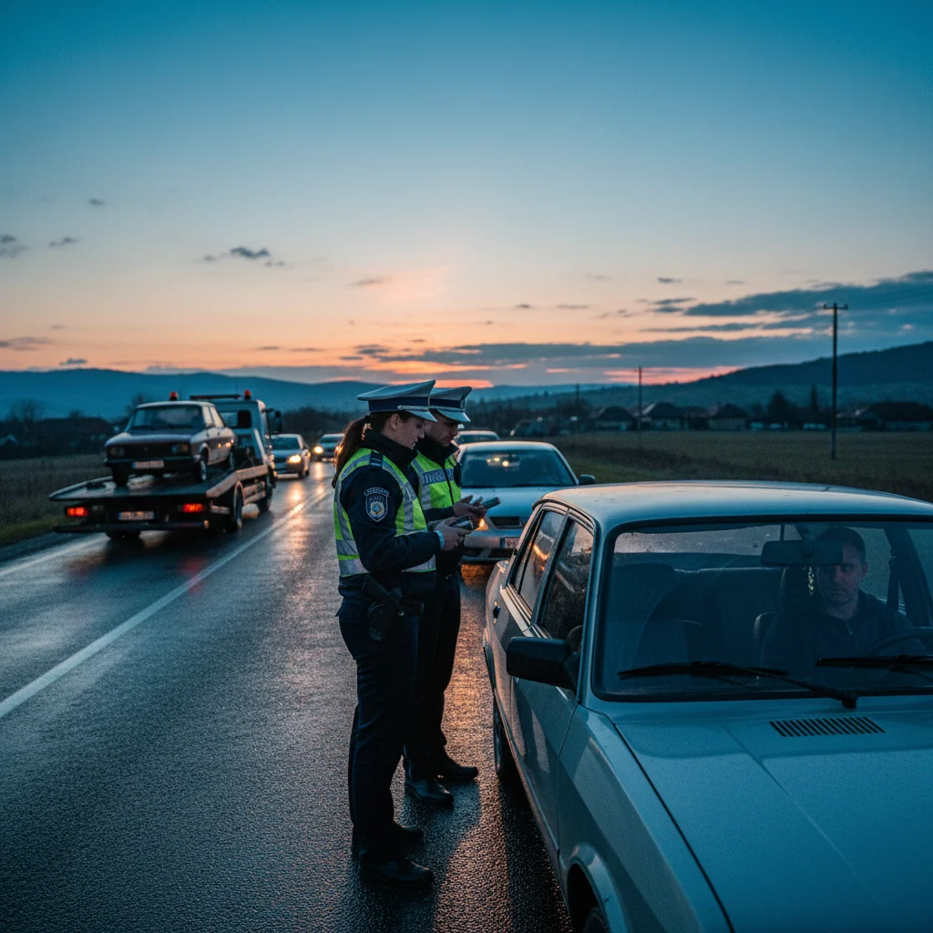 Poliția Mehedinți: 283 sancțiuni și 17 permise suspendate