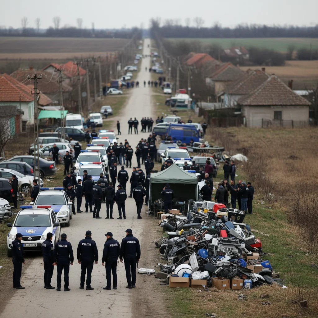 Poliția Mehedinți a dat sute de amenzi și a deschis dosare penale în urma unei razii