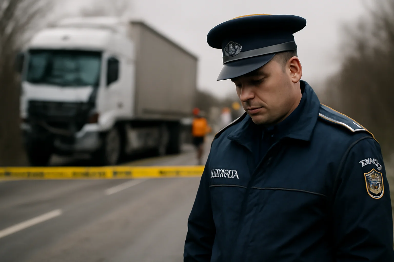 Polițist din Drobeta Turnu-Severin și-a pierdut viața într-un accident cu TIR pe DN6 la Gura Văii