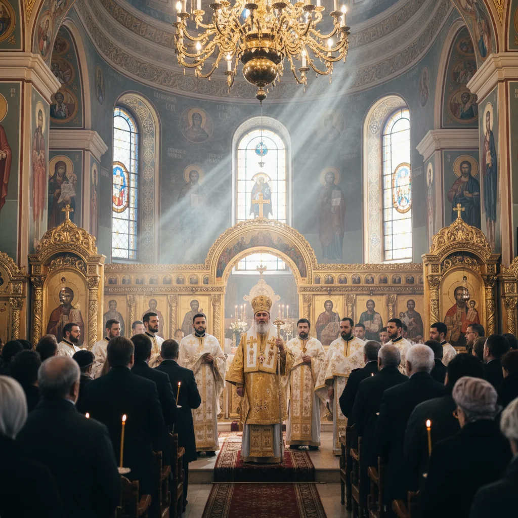 Preasfințitul Nicodim a oficiat Sfânta Liturghie în Duminica dinaintea Crăciunului la Catedrala Episcopală din Drobeta-Turnu Severin