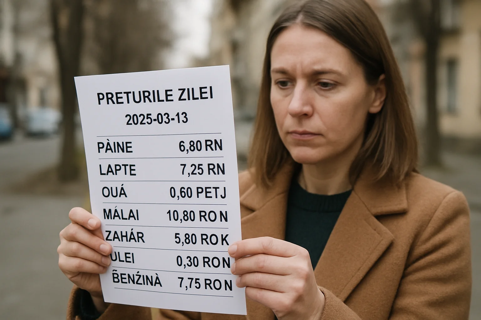 Prețurile zilei în România – 2026-03-13
