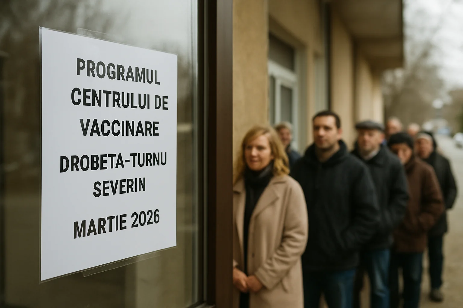 Programul centrului de vaccinare din Drobeta-Turnu Severin pentru luna martie 2026