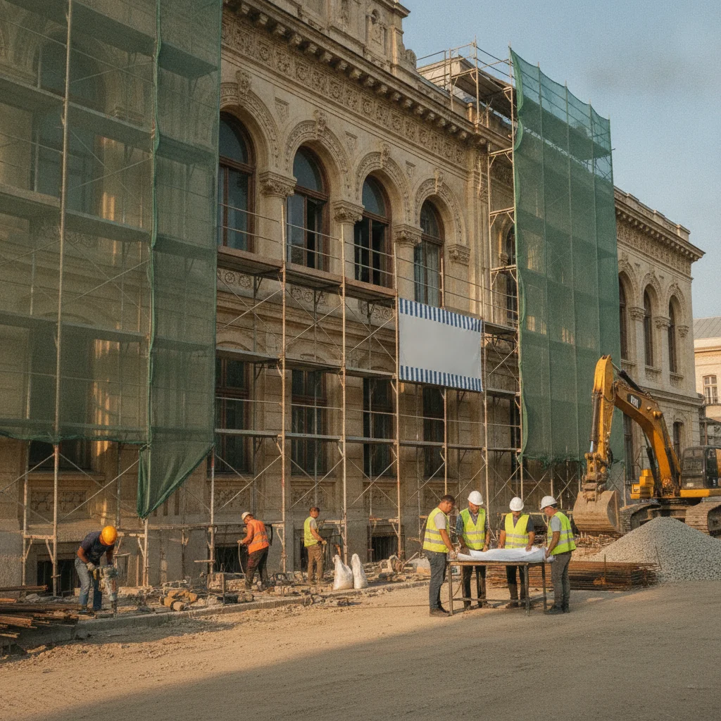 Progrese la Pavilionul Dermato-Venerice din Severin: Consolidare și Eficiență Energetică